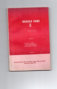 Image of Bahasa Kawi II : Kelas. II
